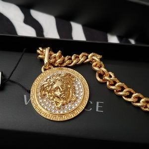 Versace Medussa necklace